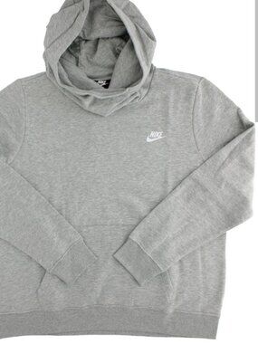 NIKE Heather Grey Hoodie